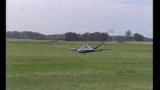 preview picture of video 'Old jet glider : Fouga CM8 R13 Sylphe III'