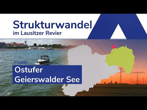 Ostufer Geierswalder See | Kommunales #Strukturwandel-Projekt im Lausitzer #Revier
