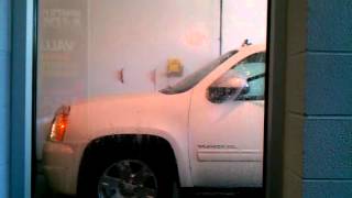 MILES Autospa Tour and GMC Yuckon XL going through