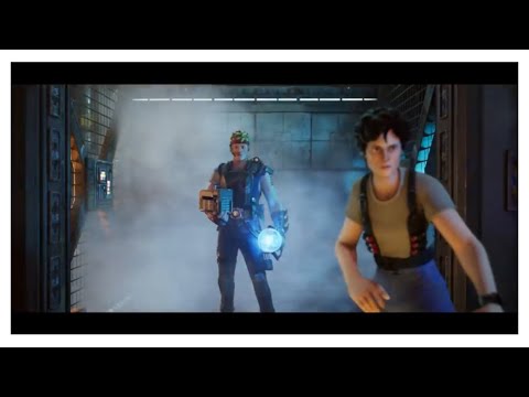 $ Fortnite Alien Isolation Trailer ( NEW  Xenomorph Built in EMOTE )  skin $ Xenomorph Built