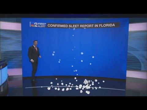 NBC2 Animation: Why sleet fell over Brevard County yesterday