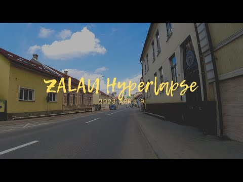 Zalau Hyperlapse (2023/April/9) 🎼 Agulo feat. David Berkeley - Fire Sign (Suncatcher Remix)