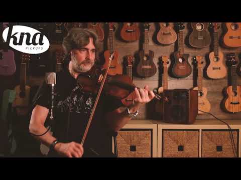 KNA VV-3V Pickup for violin and viola with onboard volume control