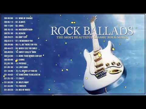 Slow Rock Ballads 70s 80s 90s – The Best Rock Ballads Songs Of All Time – Rock Ballads Collection