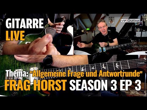 Besser improvisieren, Fender Acoustasonic & der perfekte Gary Moore Sound | Frag Horst S3 EP.3