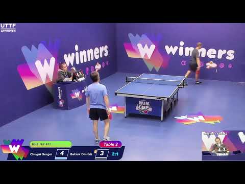 WINners CUP table 2  30.11 Chugai Sergei - Batiuk Dmitrii 21:30