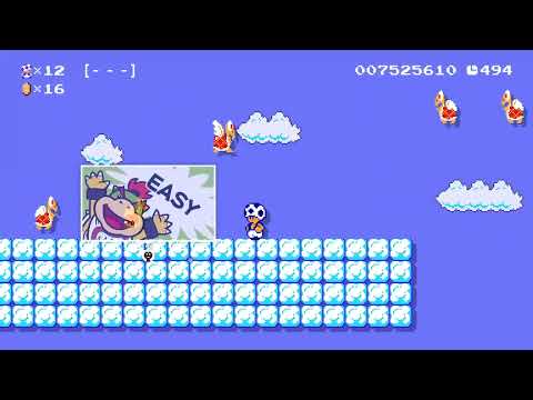 Super Mario Maker 2 - Endless Challenge Normal Assuming #32 S1 with Toad