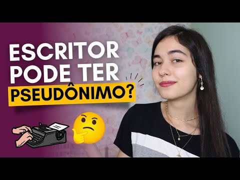 Escritor pode ter PSEUDÔNIMO? | Marina Blanc