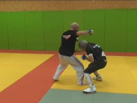 Karaté mix , défense contre crochet, enchainement 5