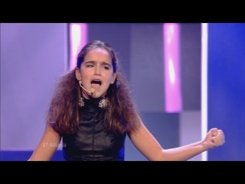 Junior Eurovision Song Contest - Albanië: Igzidora Gjeta - Kam një këngë vetëm për ju (2012)