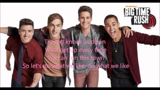 Big Time Rush - 24/7 (Lyrics)