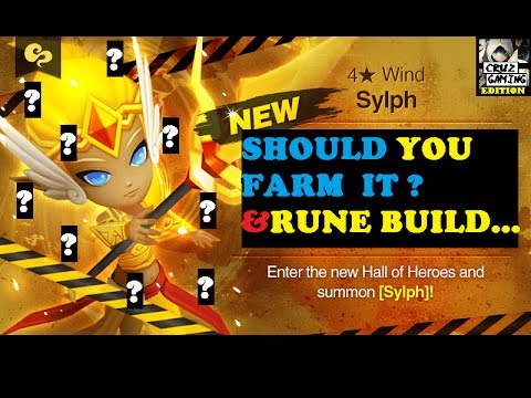SUMMONERS WAR - Hall Of Heroes (HOH JUNE)   [ Wind Sylph / Shimitae ] -RUNE BUILDs