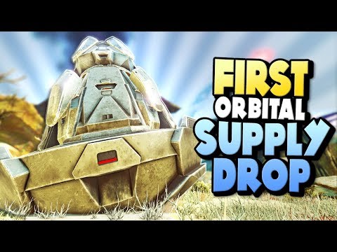 FIRST ORBITAL SUPPLY DROP - SO MUCH LOOT! | ARK Extinction DLC Ep 10