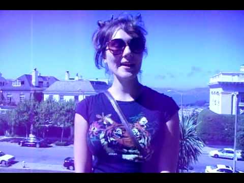 Elena Dana's fan club - Luba singing House on the Hill song in San Francisco!! :)