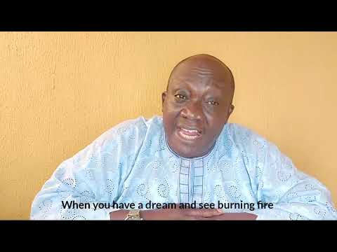 Dream: when you dream of burning fire