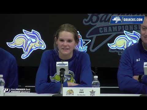 Women's Basketball Press Conference vs South Dakota (03.08.2022)