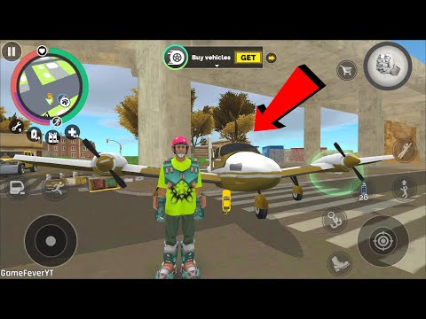 Vegas Crime Simulator (Vegas Hero with Luxury Plane & Black Car) Vegas Crime Hero in Crime City - HD