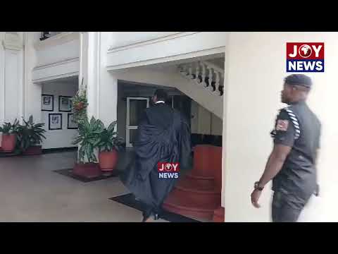 Deputy Attorney-General Srem-Sai, CSOs arrive at Supreme Court over OSP powers case