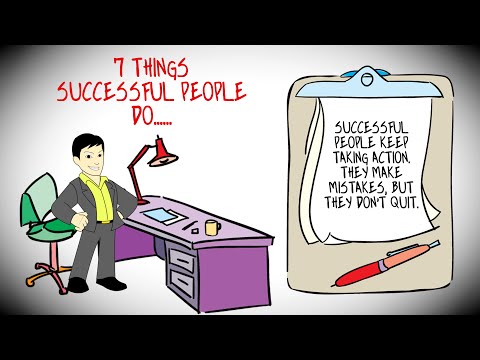 7 Things Successful People Do That They'll Never Tell You