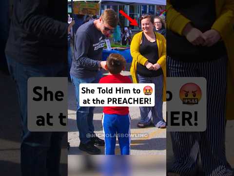 Kid Cusses at Preacher 🤬