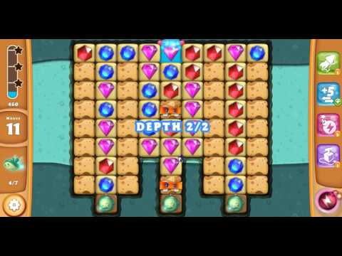 Diamond Digger Saga Level 844 (no boosters or extra moves)