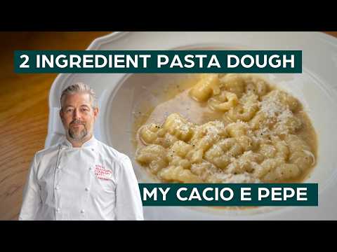 Homemade pasta in under 5 minutes - Cacio e Pepe