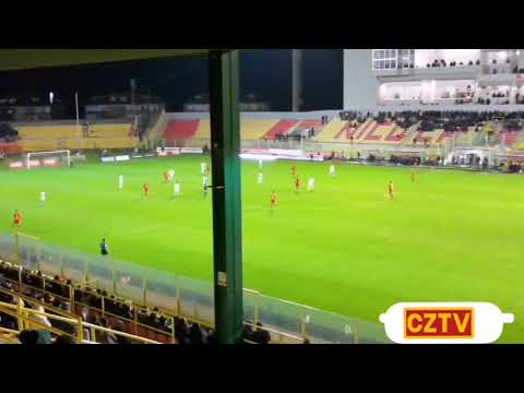 Catanzaro Catania 3 - 0 15a giornata di andata lega pro 2019 2020 Girone C stadio Nicola Ceravolo