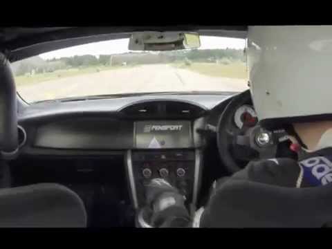 Fensport Toyota GT86 - Onboard, Handbrake Turn