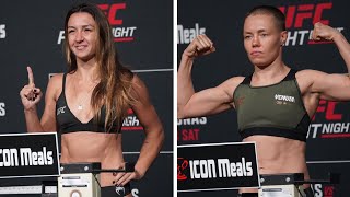 UFC Vegas 89 OFFICIAL WEIGH-INS: Rose Namajunas vs Amanda Ribas