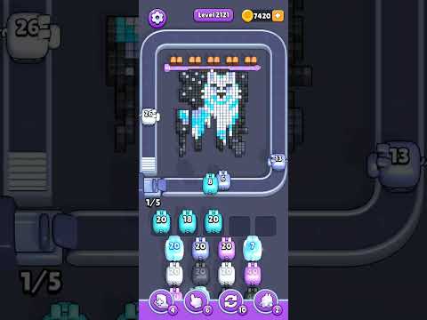 Pixel Flow Level 2121 Walkthrough