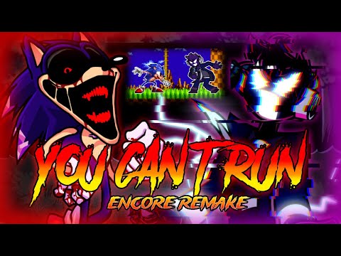 SONIC.EXE VS A.C. VOID (You Can't Run Encore Remake But A.C. Void Sings It) - Friday Night Funkin'