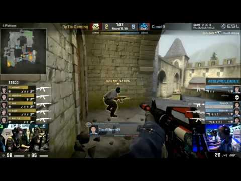 Optic Gaming vs Cloud 9 De_cobble - Best Moment's ESL