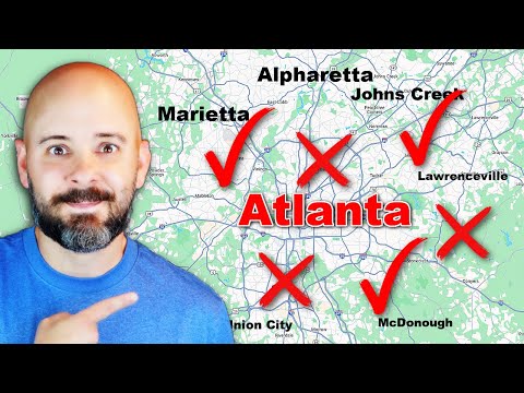 Where To Live In ATLANTA Georgia? - COMPLETE GUIDE