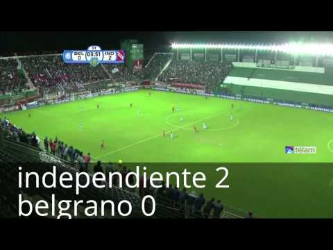 independiente 2 - 0 Belgrano