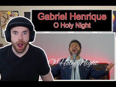 Gabriel Henrique | O Holy Night (First Time Hearing) Reaction