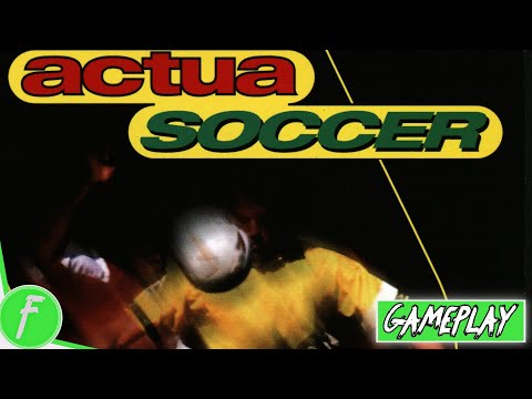 Actua Soccer Gameplay HD (PS1) | NO COMMENTARY
