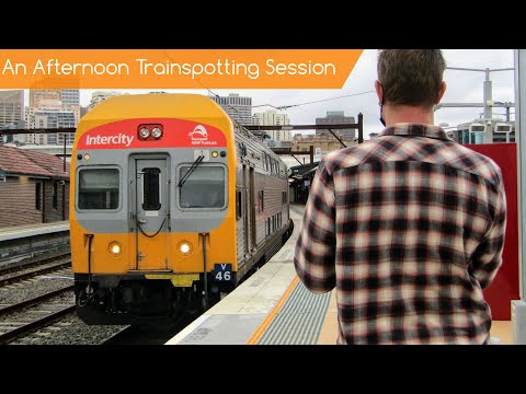 Sydney Trains Vlog 1918: An Afternoon Trainspotting Session
