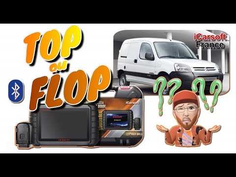 Citroën Berlingo: Hard Start & Black Smoke? French Technician Finds Fault with iCarsoft CR MAX BT