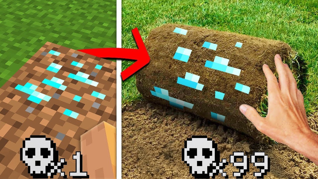 死ぬたびにリアルになる世界【マイクラ】