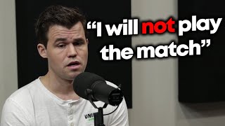 Magnus Carlsen: I Will NOT PLAY in WORLD CHESS CHAMPIONSHIP