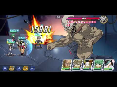 GIANT BOSS Battle 1300MIL+ DAMAGE - One Punch Man: Road To Hero 2.0