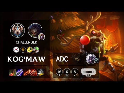 Kog'Maw ADC vs Syndra - KR Challenger Patch 10.12