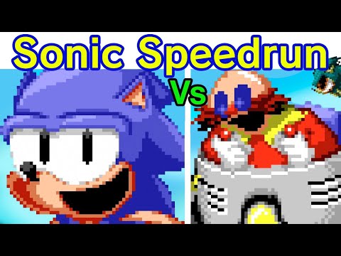 Friday Night Funkin' Sonic 1 Speedrun | Sonic SpeedFunk - Pixel Perfect (FNF Mod/Sonic the Hedgehog)