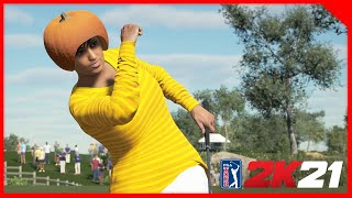 PGA TOUR 2K21 Gameplay - The Cork Open Society Event (Very Hard Course)