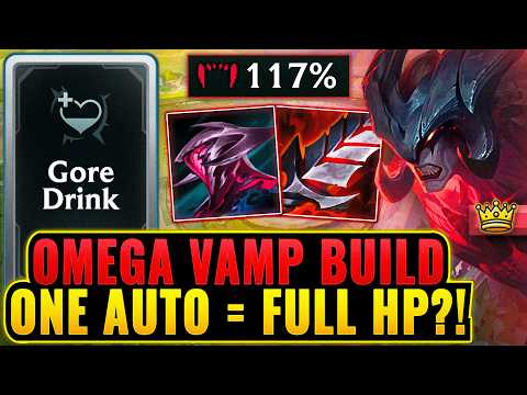 One Auto = Full HP: Stacking Insane Multiplicative Omnivamp for Full Heals | League Arena Gameplay