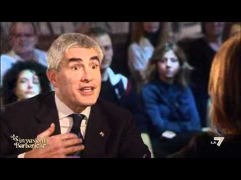 LE INVASIONI BARBARICHE 11/02/2011- Daria Bignardi intervista Casini
