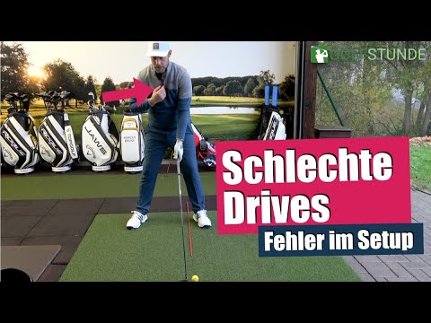 Schlechte Treffer mit dem Driver: Die häufigsten Fehler im Setup