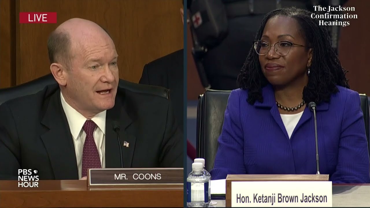 WATCH: Sen. Coons' opening statement in Jackson Supreme Court ...