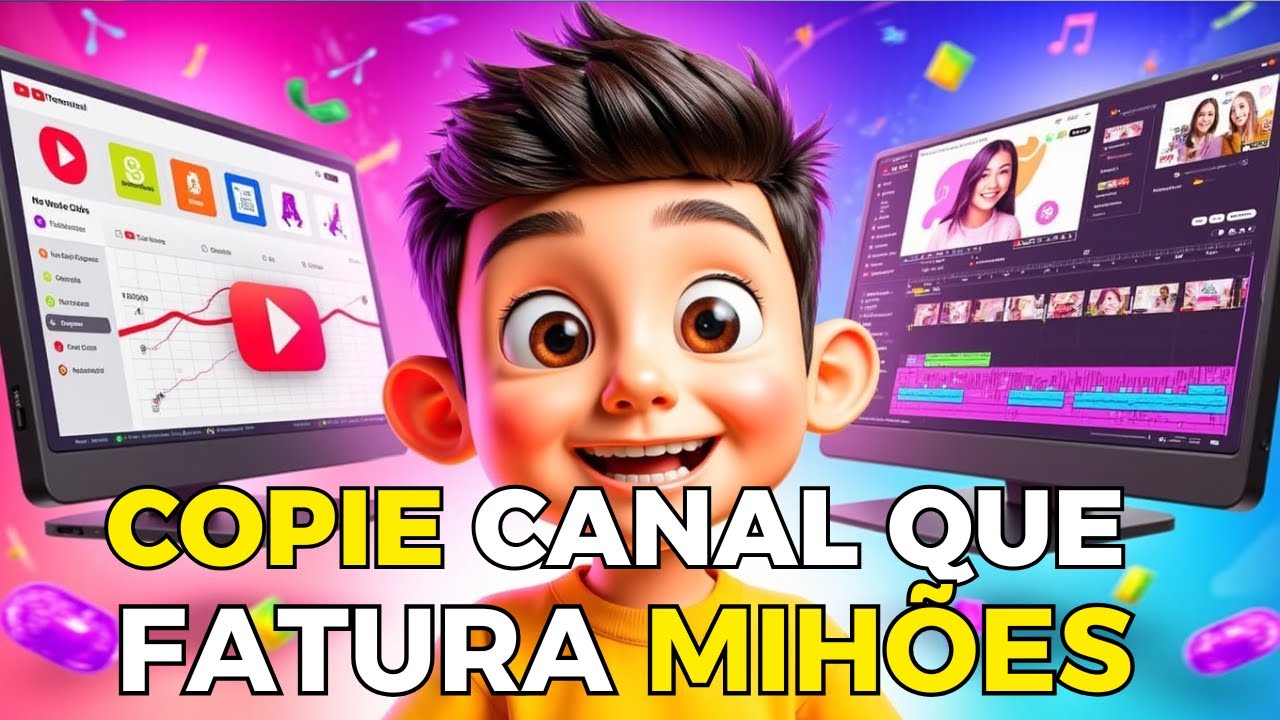 🚨Como Fazer Vídeos de Animação Infantil Monetizáveis com IA
