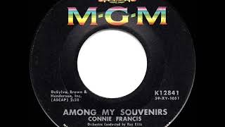 1959 HITS ARCHIVE: Among My Souvenirs - Connie Francis